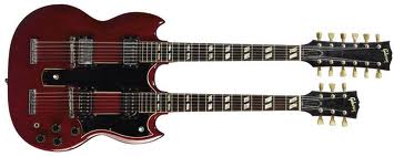 Perlengkapan Slash Gibson EDS-1275 doubleneck 1975