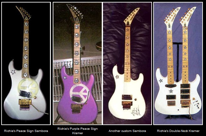 Kramer RS Signature Model Gitar Richie Sambora custom